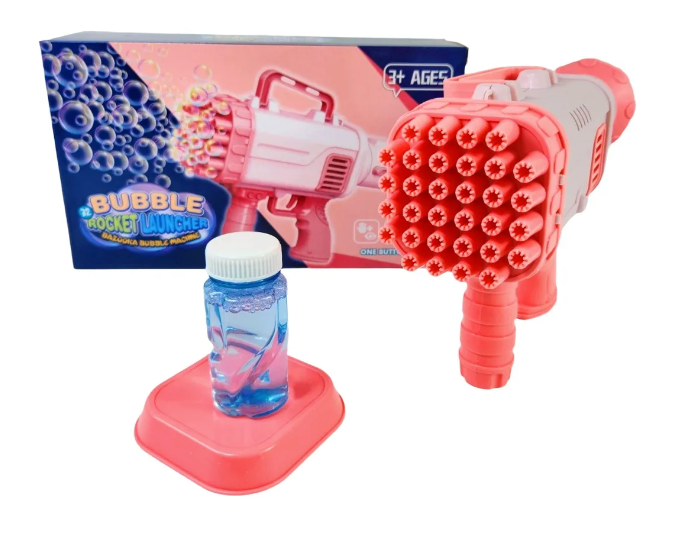 Bazooka de burbujas  32 agujeros 🫧🔫 + ENVIO GRATIS 🚚