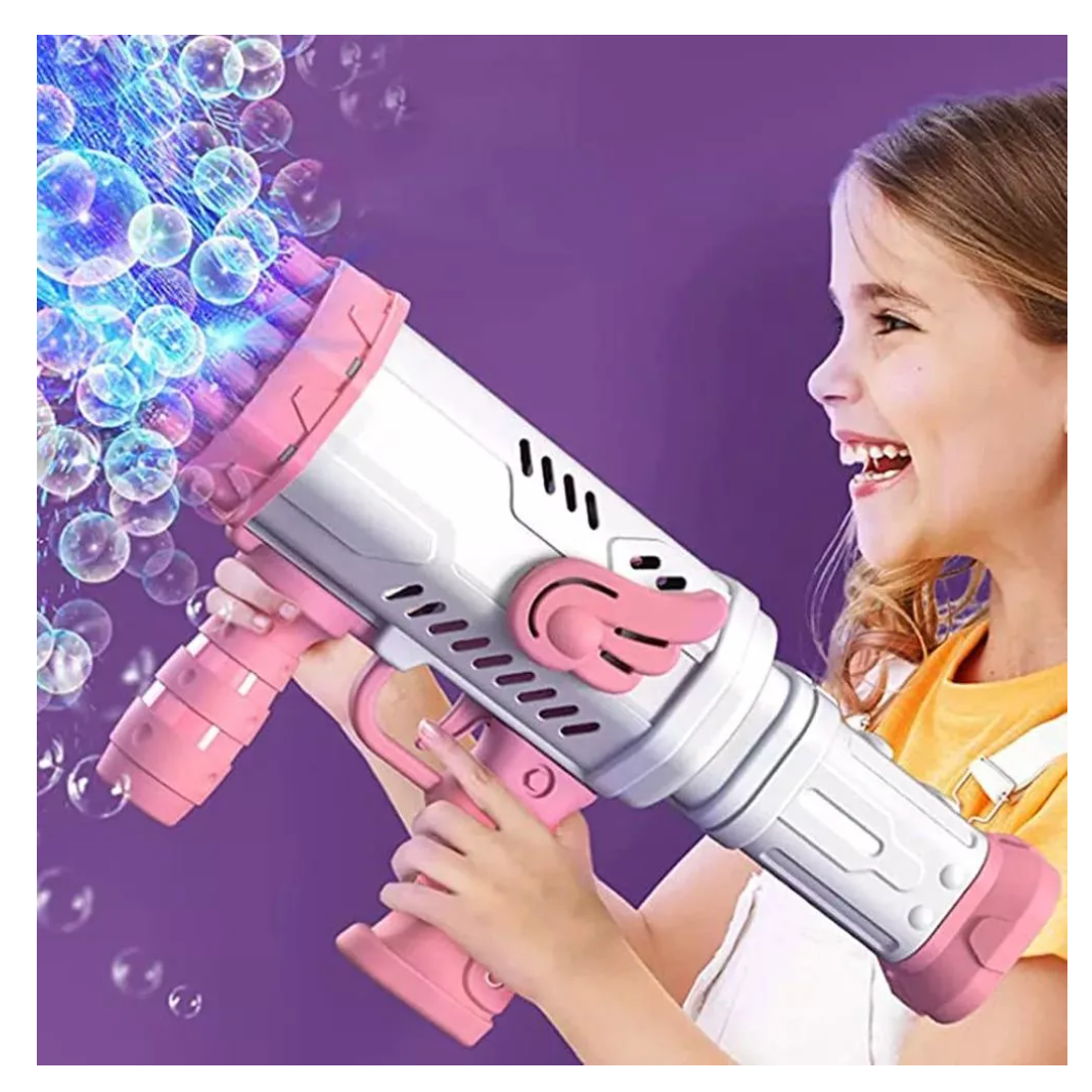 Bazooka de burbujas  32 agujeros 🫧🔫 + ENVIO GRATIS 🚚